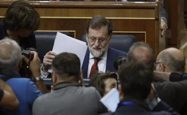 Rajoy, ante el 1-O: «Si se cita a alguien para una mesa electoral, que no vaya»