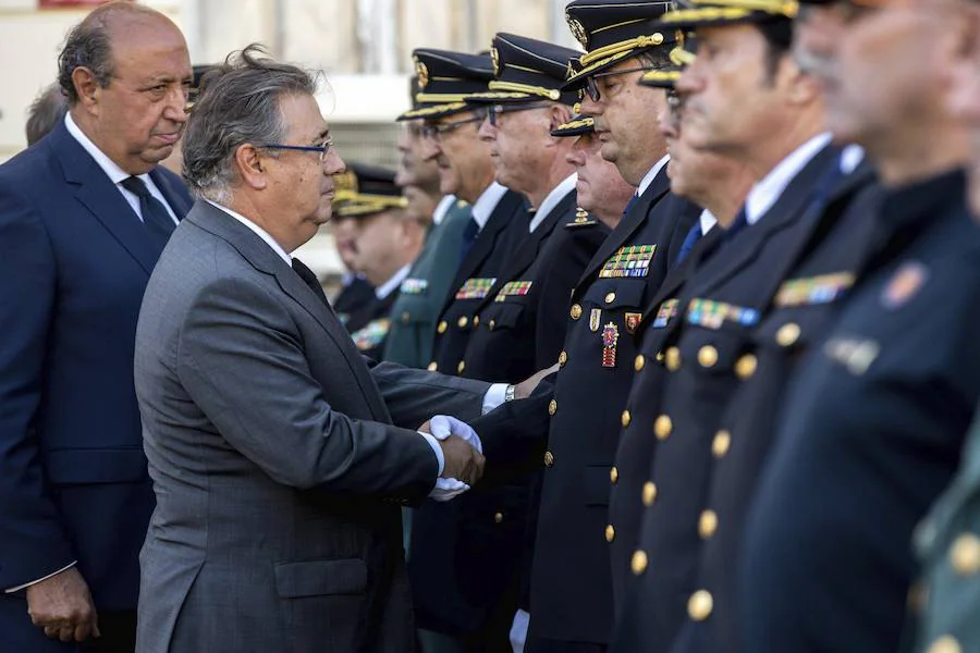 Fotos del funeral de Blas Gámez, el policía asesinado en Valencia