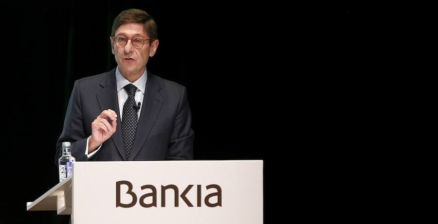 Fotos de la fusión de Bankia con BMN