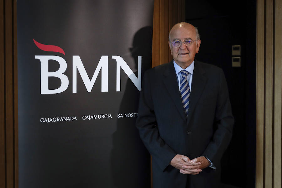 Fotos de la fusión de Bankia con BMN