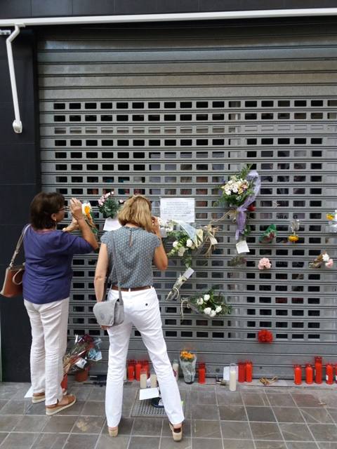 Fotos del funeral del peluquero descuartizado en Valencia