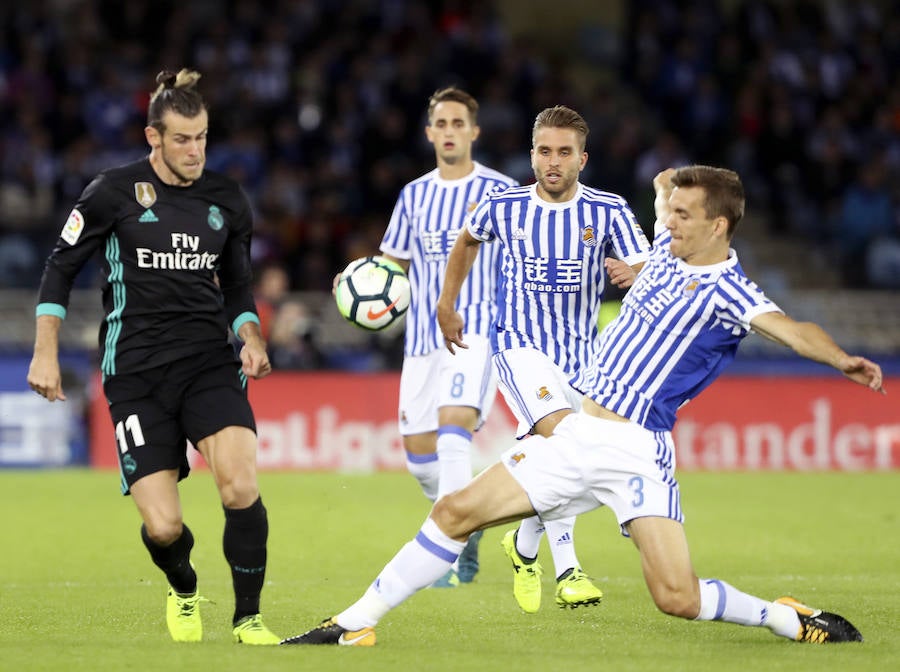 El Real Madrid saltó al césped de Anoeta con Borja Mayoral de titular para intentar romper la racha del conjunto vasco.