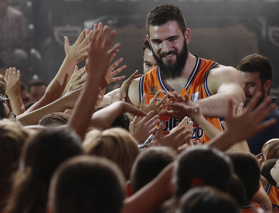 Fotos de la presentación del Valencia Basket