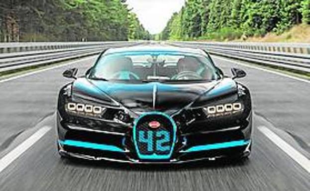 Bugatti, récord del mundo con el Chiron