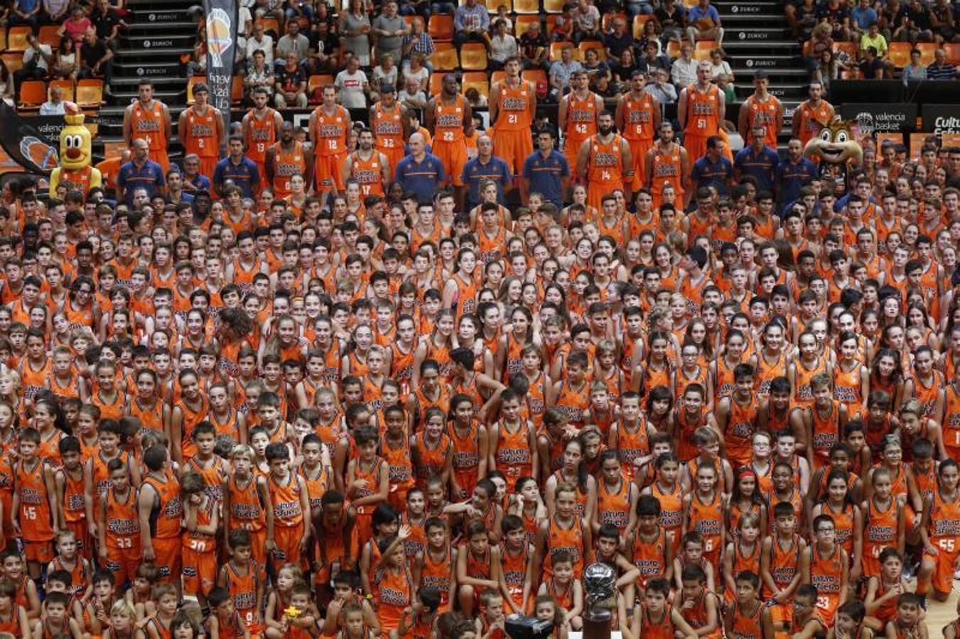 Fotos de la presentación del Valencia Basket