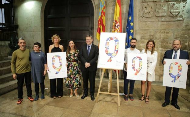 Imagen de la presentación del programa festivo para el 9 d'Octubre.