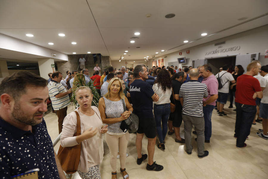 Fotos de la asamblea de presidentes de fallas