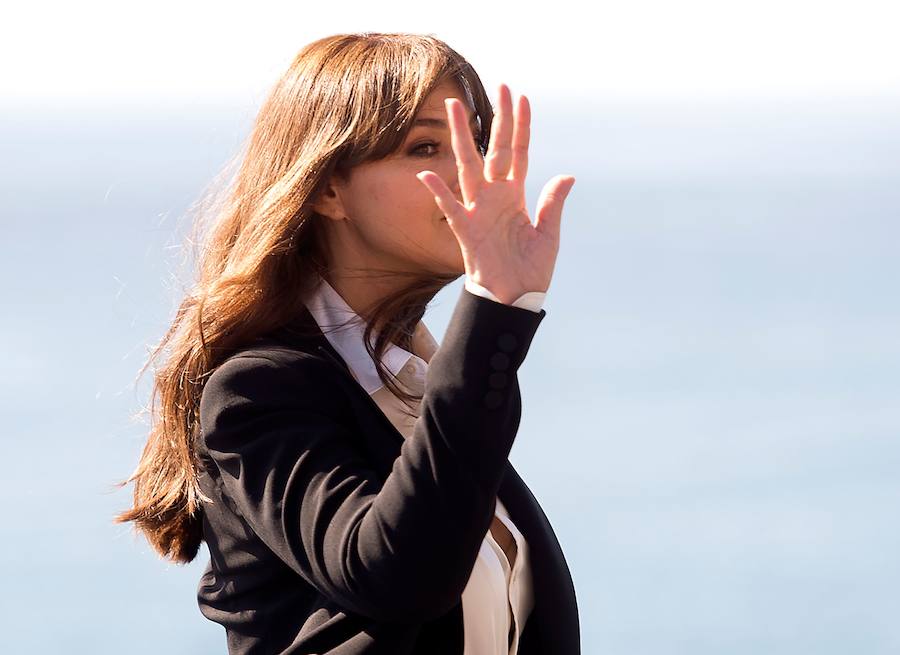 Fotos de Monica Bellucci en San Sebastián