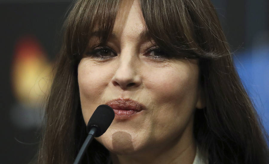 Fotos de Monica Bellucci en San Sebastián