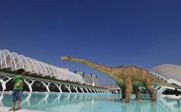 Dónde ver dinosaurios en Valencia