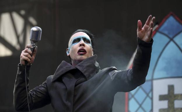 El cantante Marilyn Manson, en una imagen de archivo.