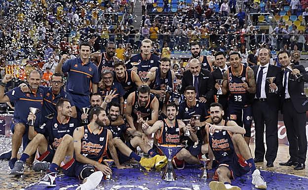 El Valencia Basket, uno de los premiados.
