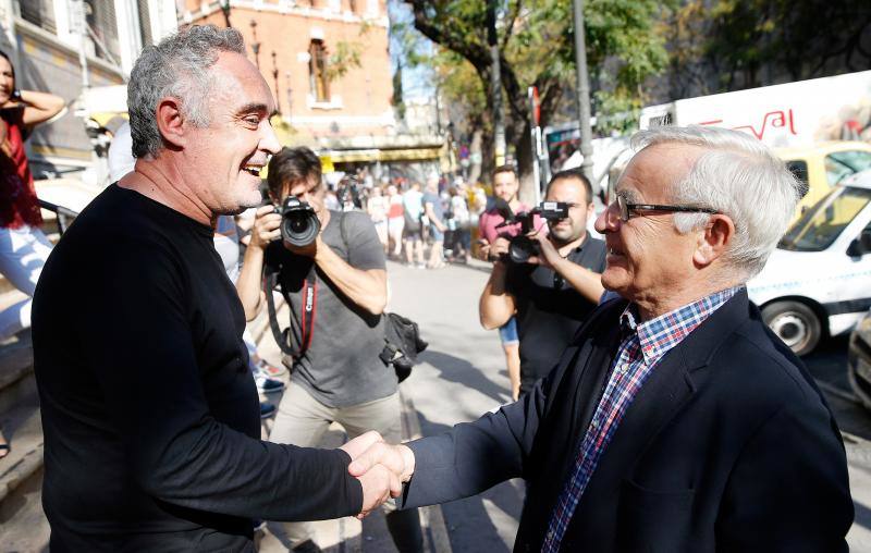 Fotos de Ferran Adrià en Valencia