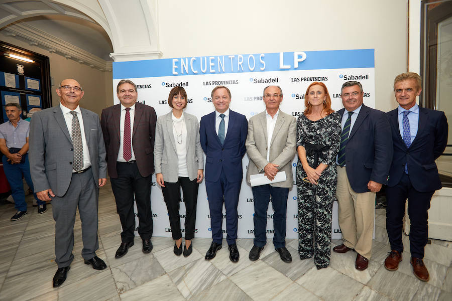 Fotos de la mesa de expertos: encuentros LP-Sabadell celebrada en Gandia