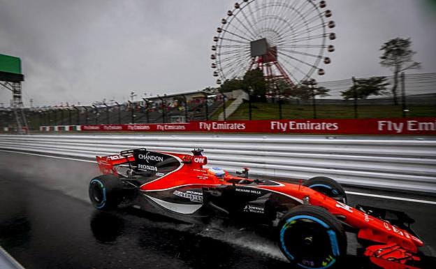 Fernando Alonsos, en el McLaren-Honda. 