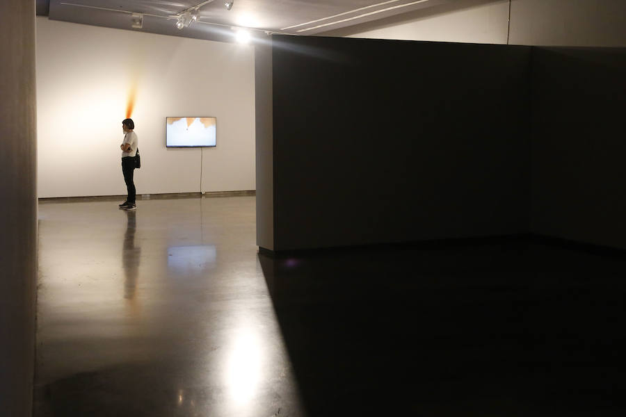 El artista Pablo Bellot expone su obra en el Centro del Carmen.