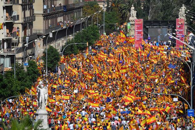 Clamor masivo
contra la ruptura