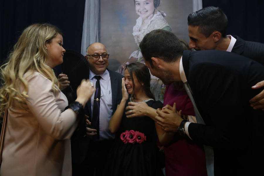 Daniela Gómez de los Ángeleses, de la comisión Santa María Micaela-Martí l'Humà ha sido seleccionada como fallera mayor infantil de Valencia 2018.