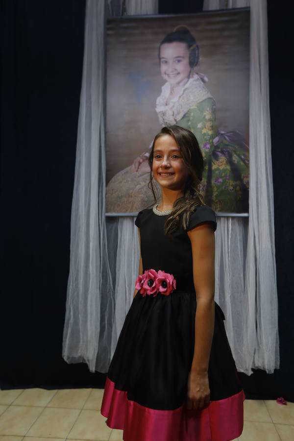Daniela Gómez de los Ángeleses, de la comisión Santa María Micaela-Martí l'Humà ha sido seleccionada como fallera mayor infantil de Valencia 2018.