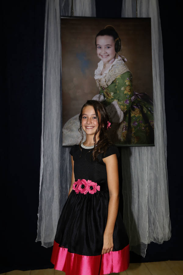 Daniela Gómez de los Ángeleses, de la comisión Santa María Micaela-Martí l'Humà ha sido seleccionada como fallera mayor infantil de Valencia 2018.