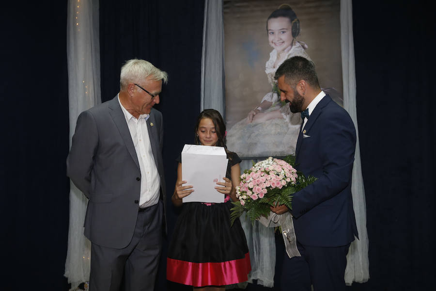 Daniela Gómez de los Ángeleses, de la comisión Santa María Micaela-Martí l'Humà ha sido seleccionada como fallera mayor infantil de Valencia 2018.