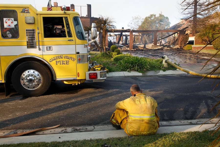 Fotos de la devastación ocurrida en California tras los diferentes incendios que han provocado una pérdida de 46.500 hectáreas.