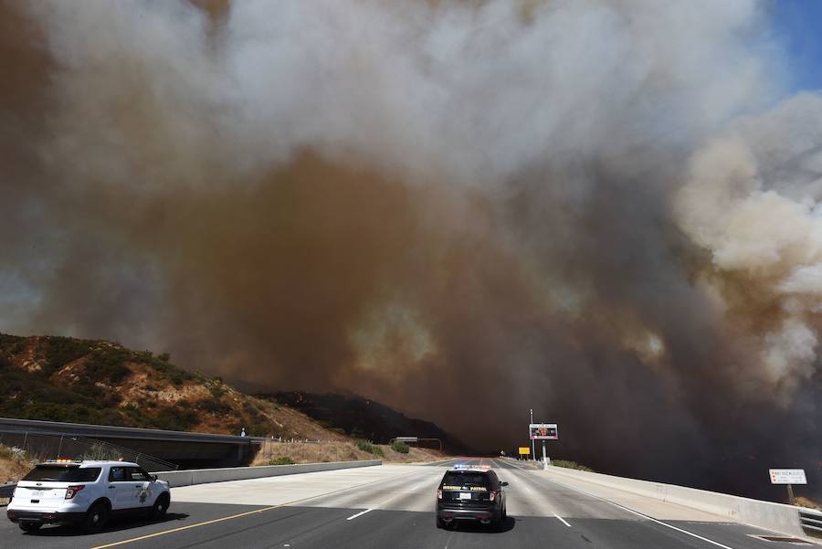 Fotos de la devastación ocurrida en California tras los diferentes incendios que han provocado una pérdida de 46.500 hectáreas.