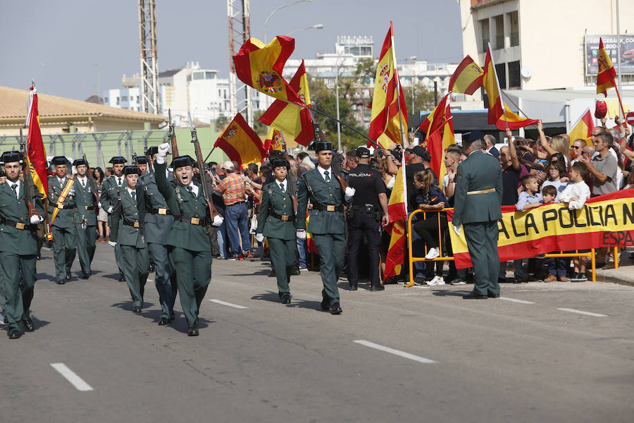 Fotos de la celebración de la festividad de la Virgen del Pilar en Valencia