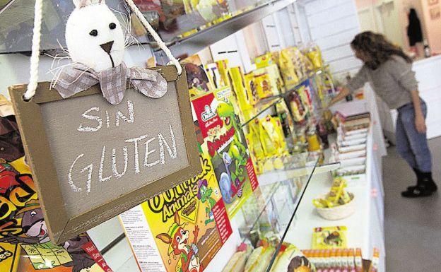 Tienda con productos sin gluten en Valencia.