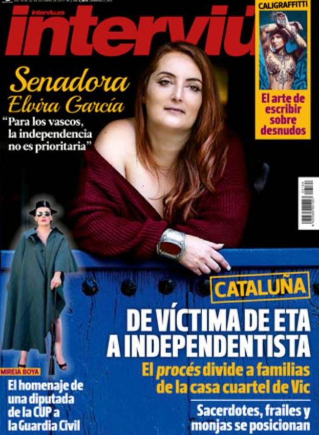 'Interviú' desnuda, por primera vez, a una senadora