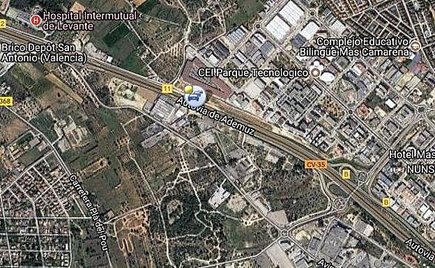 Un accidente en San Antonio de Benagéber provoca atascos kilométricos en la Pista de Ademuz