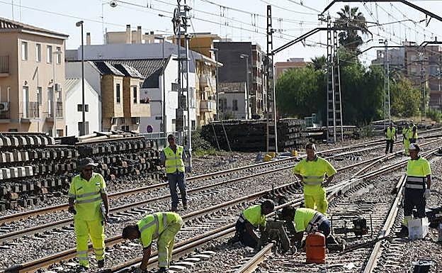 Las obras del túnel pasante de Valencia, para 2020-2021