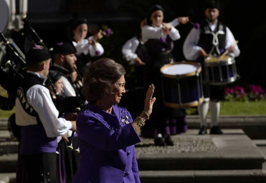 Doña Sofía reaparece en los Premios Princesa de Asturias