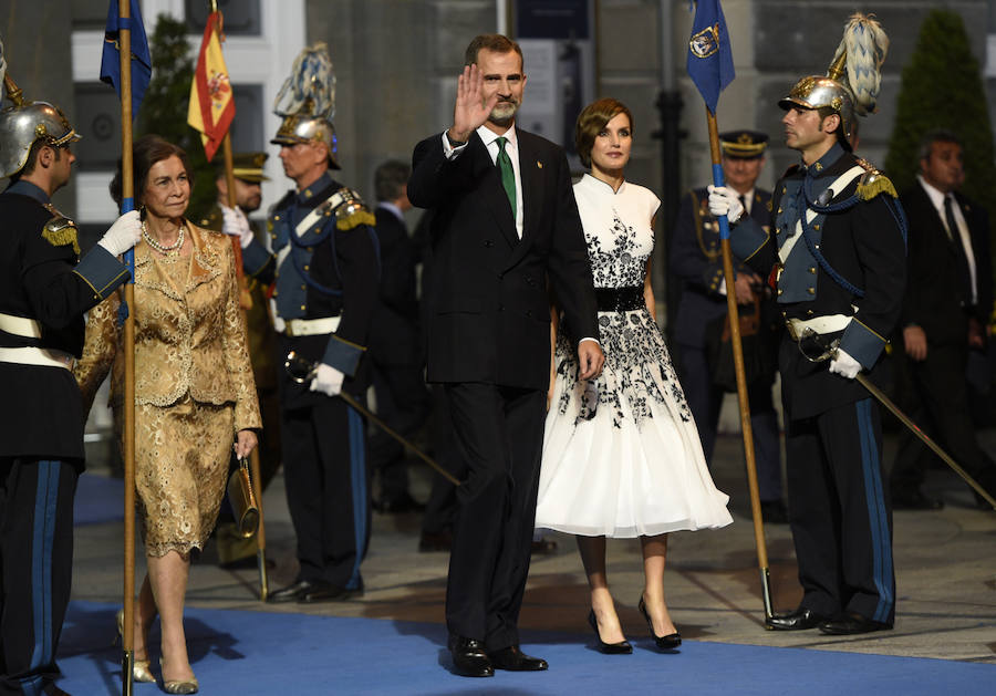 Doña Sofía reaparece en los Premios Princesa de Asturias