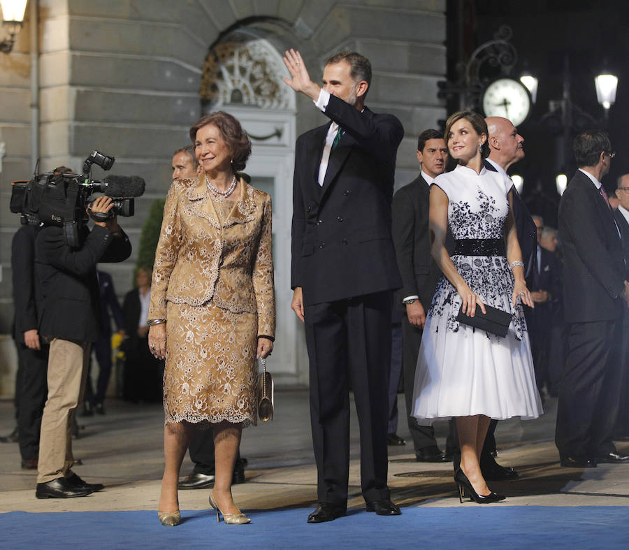 Doña Sofía reaparece en los Premios Princesa de Asturias