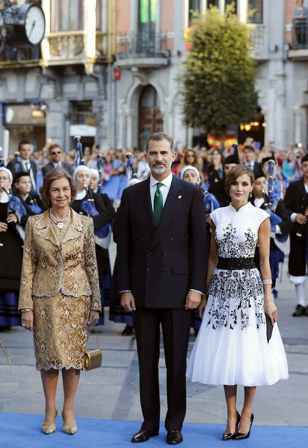 Doña Sofía reaparece en los Premios Princesa de Asturias