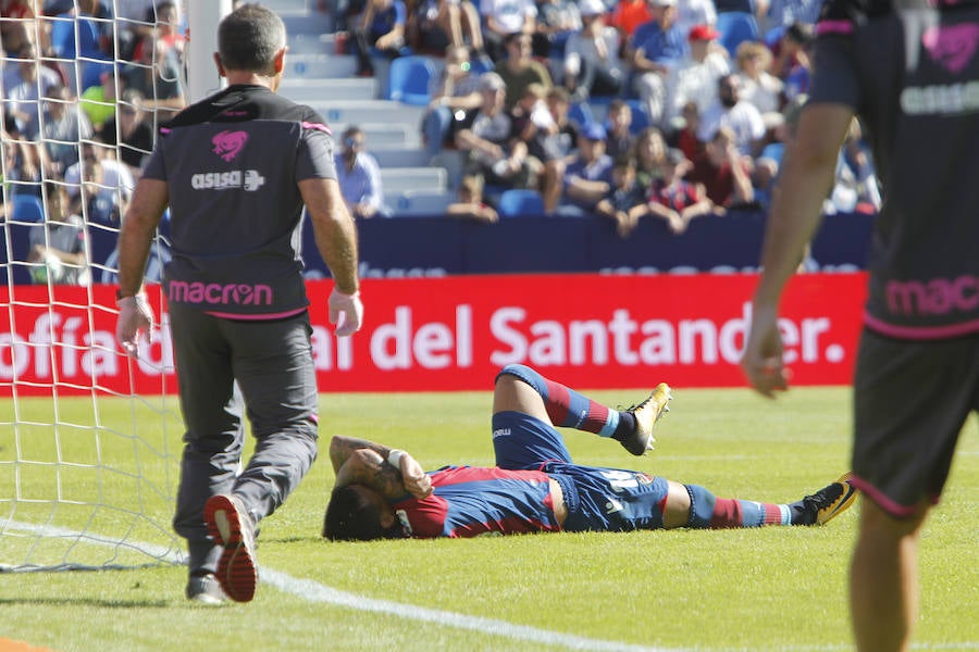 Estas son las imágenes del encuentro entre el Levante UD y el Getafe en el Ciutat de València, correspondiente a la novena jornada de Liga