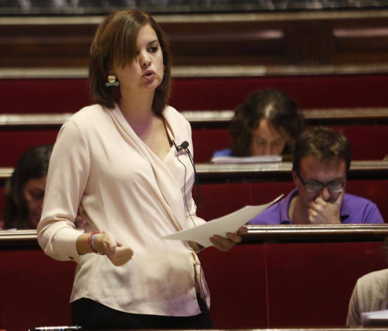Fotos del pleno del Ayuntamiento de Valencia