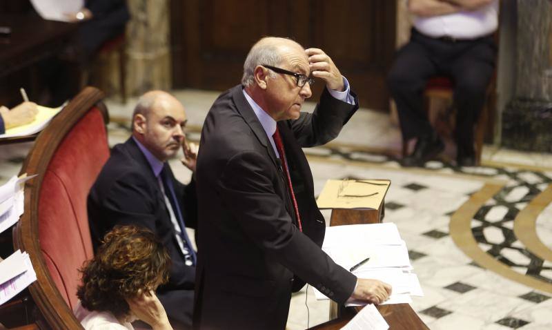 Fotos del pleno del Ayuntamiento de Valencia