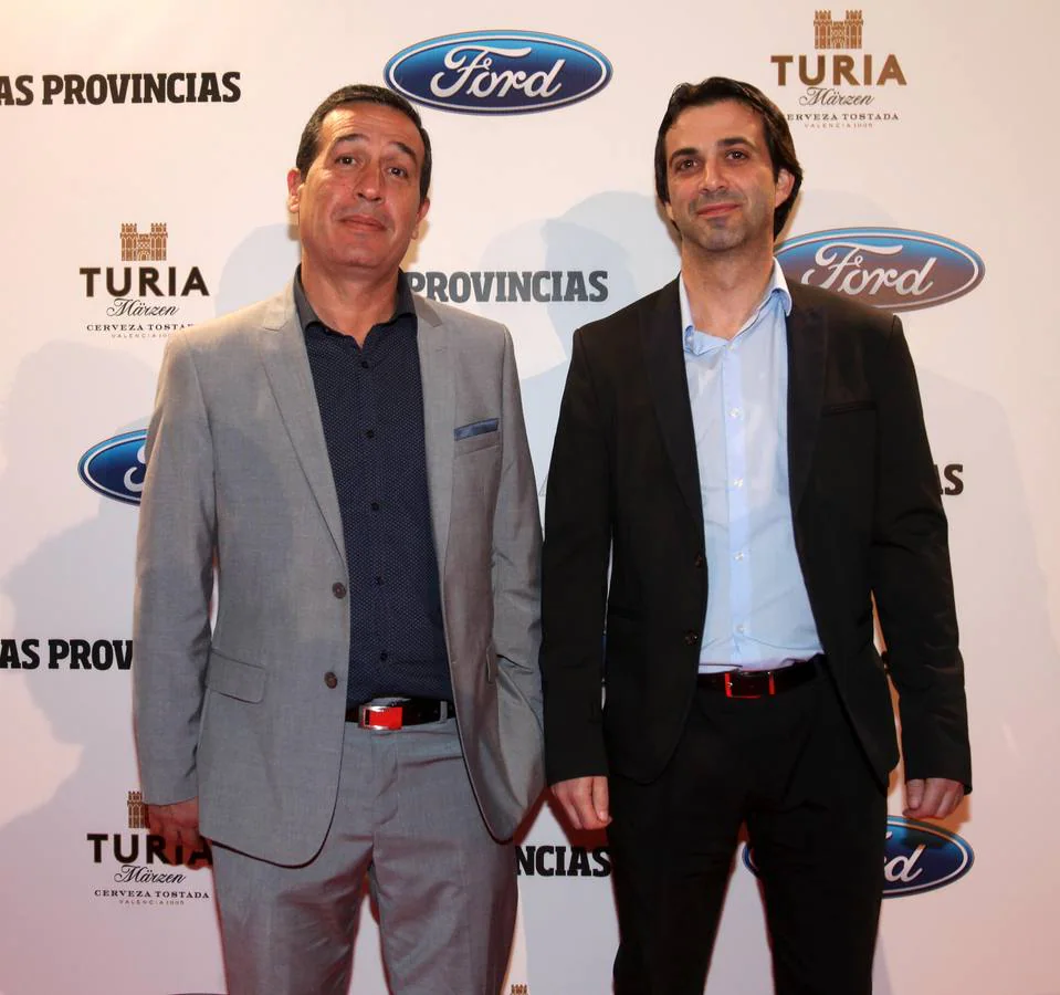 Lorenzo Tendero y Juan Miguel Gómez, de la Fapa 9 d'Octubre.