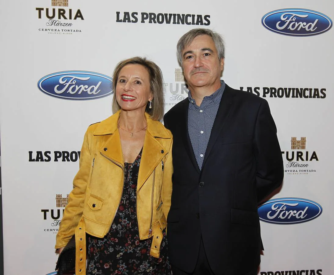 Esther Rojo, presidenta de la APM, y su pareja José Moltó.