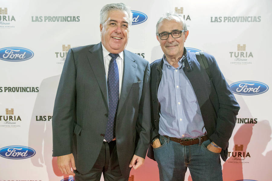 Antonio Cerro, de LAS PROVINCIAS, y Fernando Grau, de Publips..