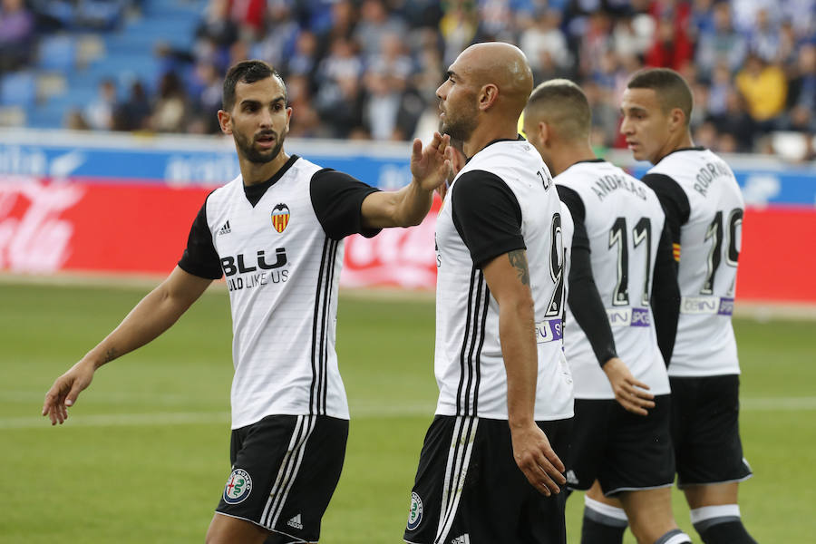 Estas son las imágenes del Deportivo Alavés-Valencia CF correspondiente a la décima jornada de La Liga