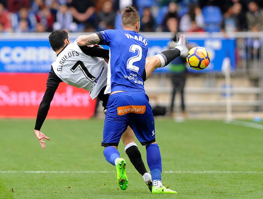 Estas son las imágenes del Deportivo Alavés-Valencia CF correspondiente a la décima jornada de La Liga