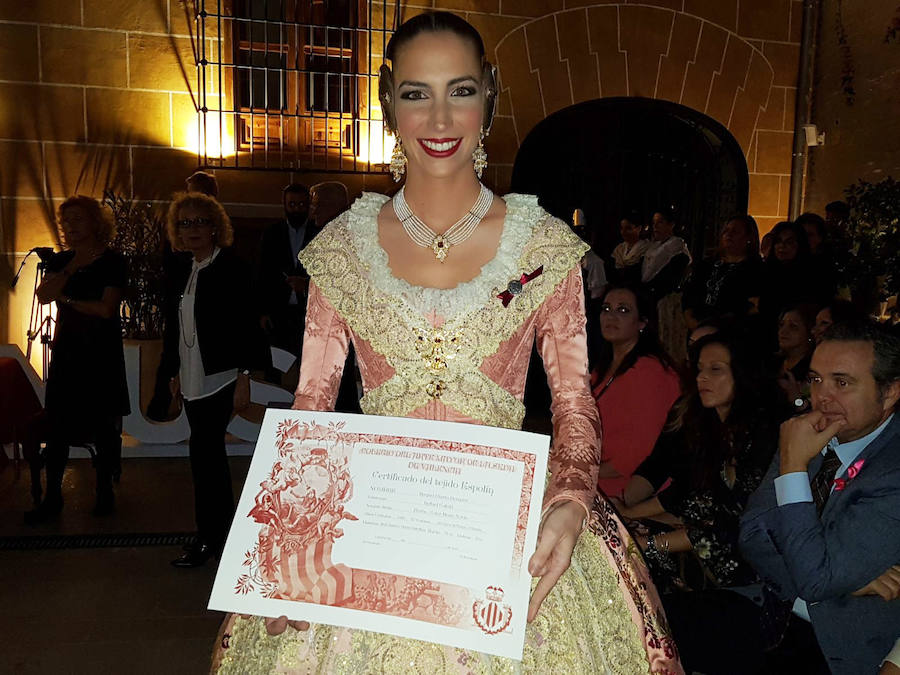 Fotos del acto de certificación de seda valenciana
