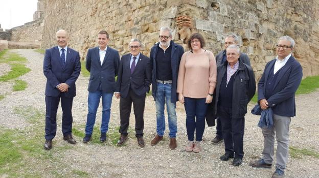 El alcalde de Xàtiva, Roger Cerdà, ayer en Lleida. 