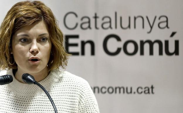 La portavoz de Catalunya en Comú, Elisensa Alamany.