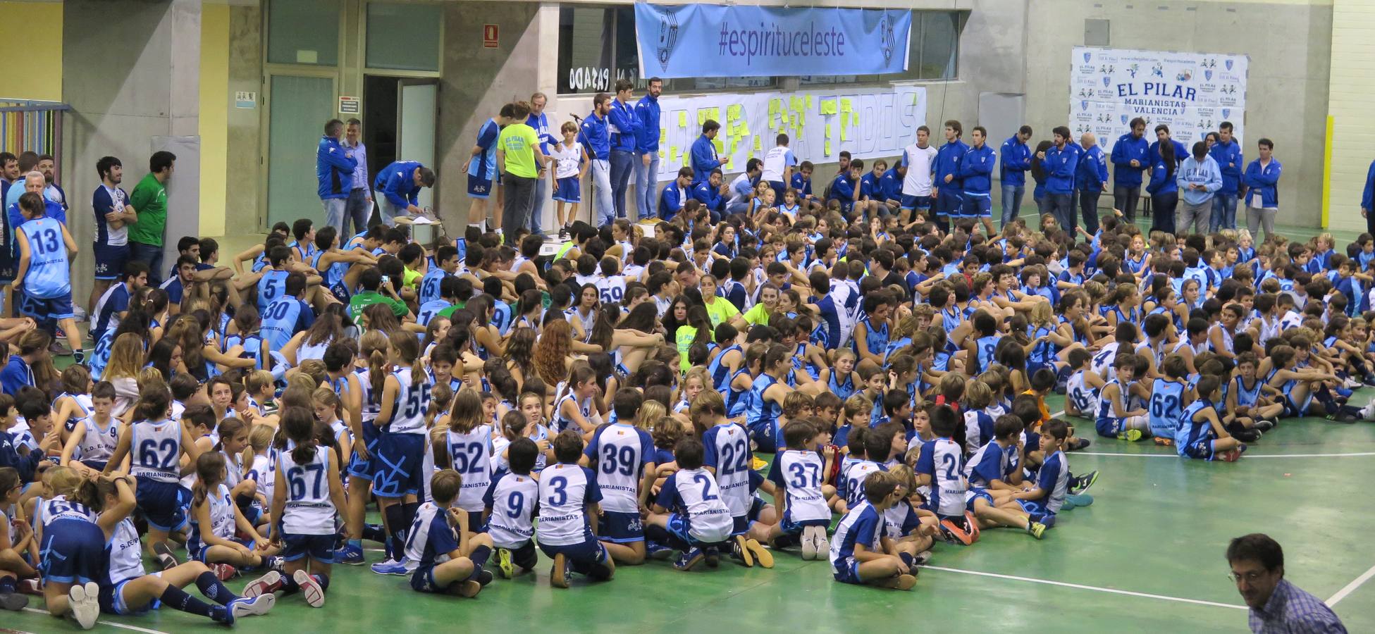 Presentación deportiva celebrada en El Pilar.