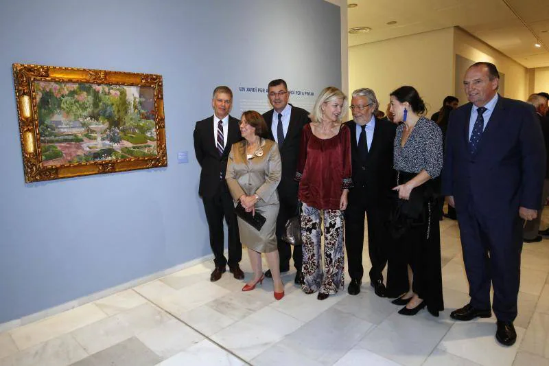 Fotos de la inauguración de la exposición &#039;Sorolla. Un jardín para pintar&#039; en el Centro Cultural Bancaja