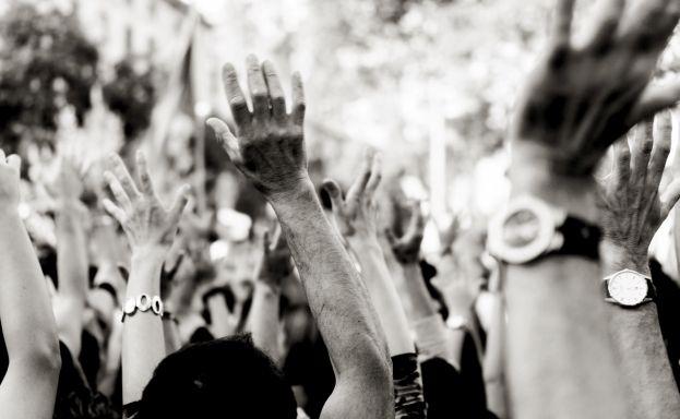 Duelo de manifestaciones en Valencia